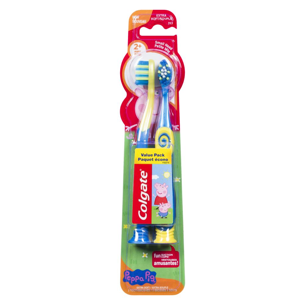 COLGATE PEPPA PIG TOOTHBRUSH, 6 X 2 UN