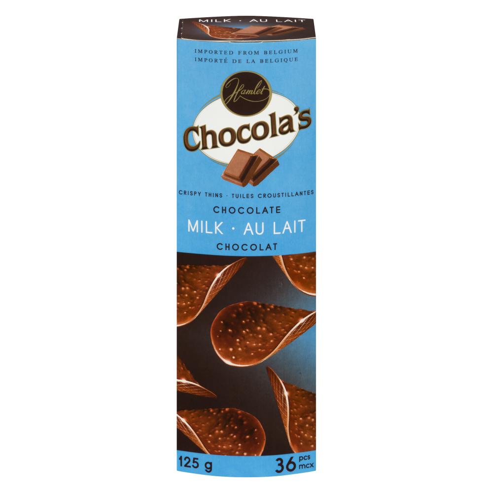 HAMLET MILK CHOCOLA'S, 12 X 125 G