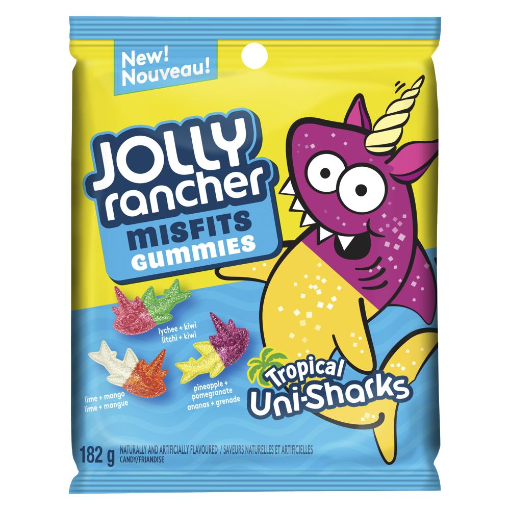 JOLLY RANCHER UNISHARK SOUR MISFITS, 10 X 182 G