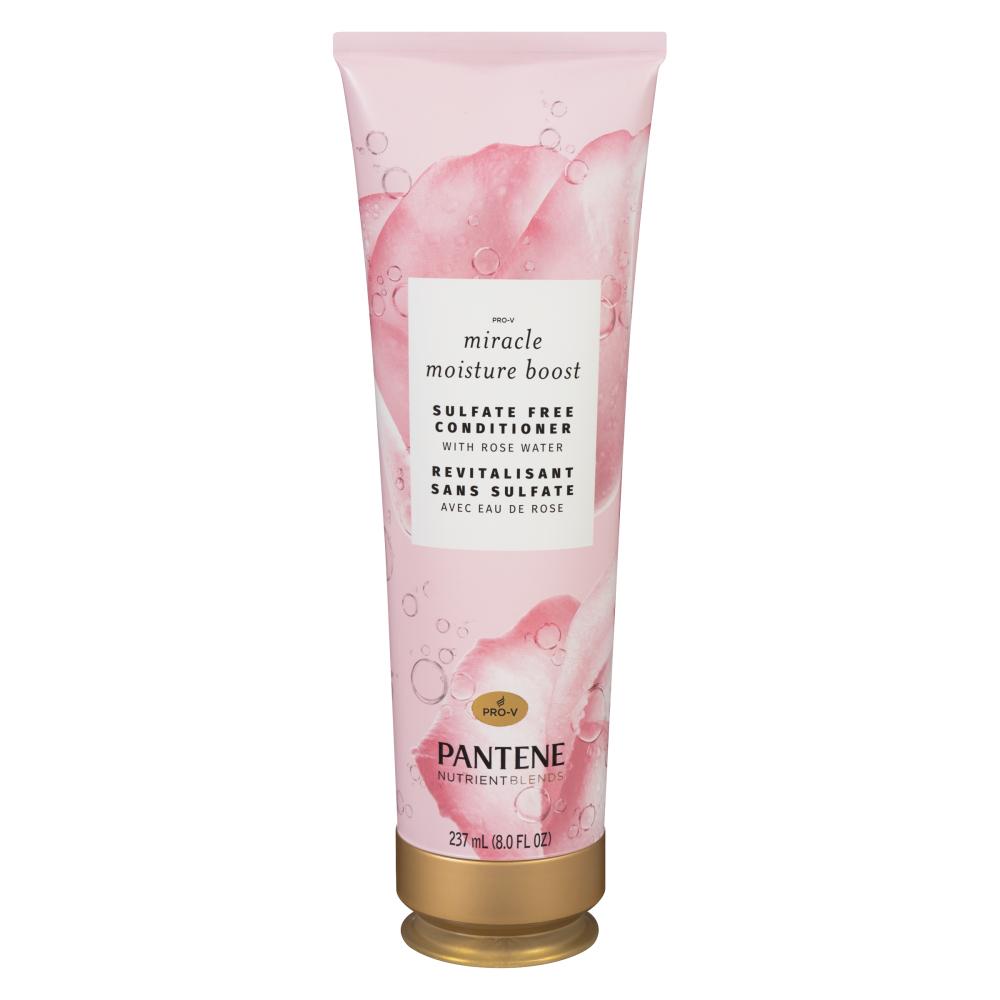 PANTENE ROSEWATER REVITAL EAU DE ROSE, 3 X 237 ML