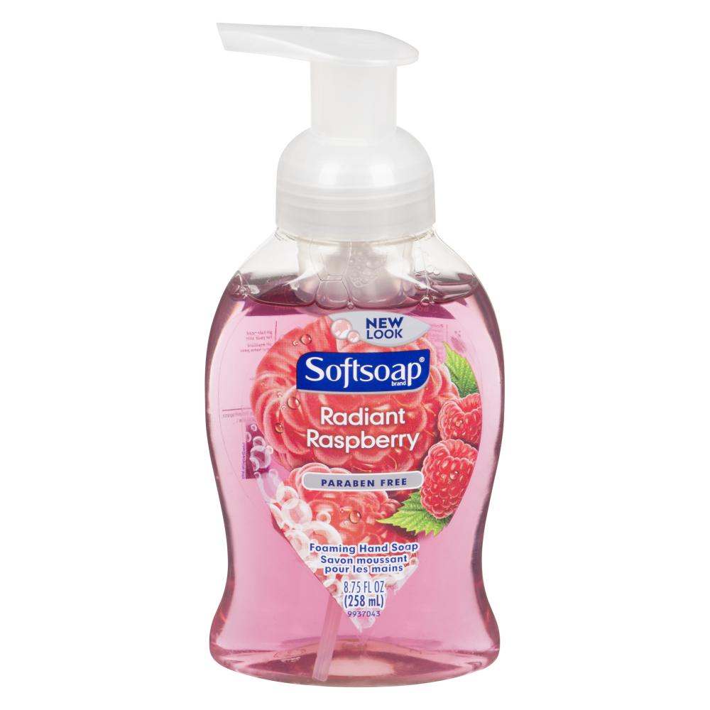 SOFTSOAP HAND SOAP RADIANT RASPBERRY, 6 X 258 ML