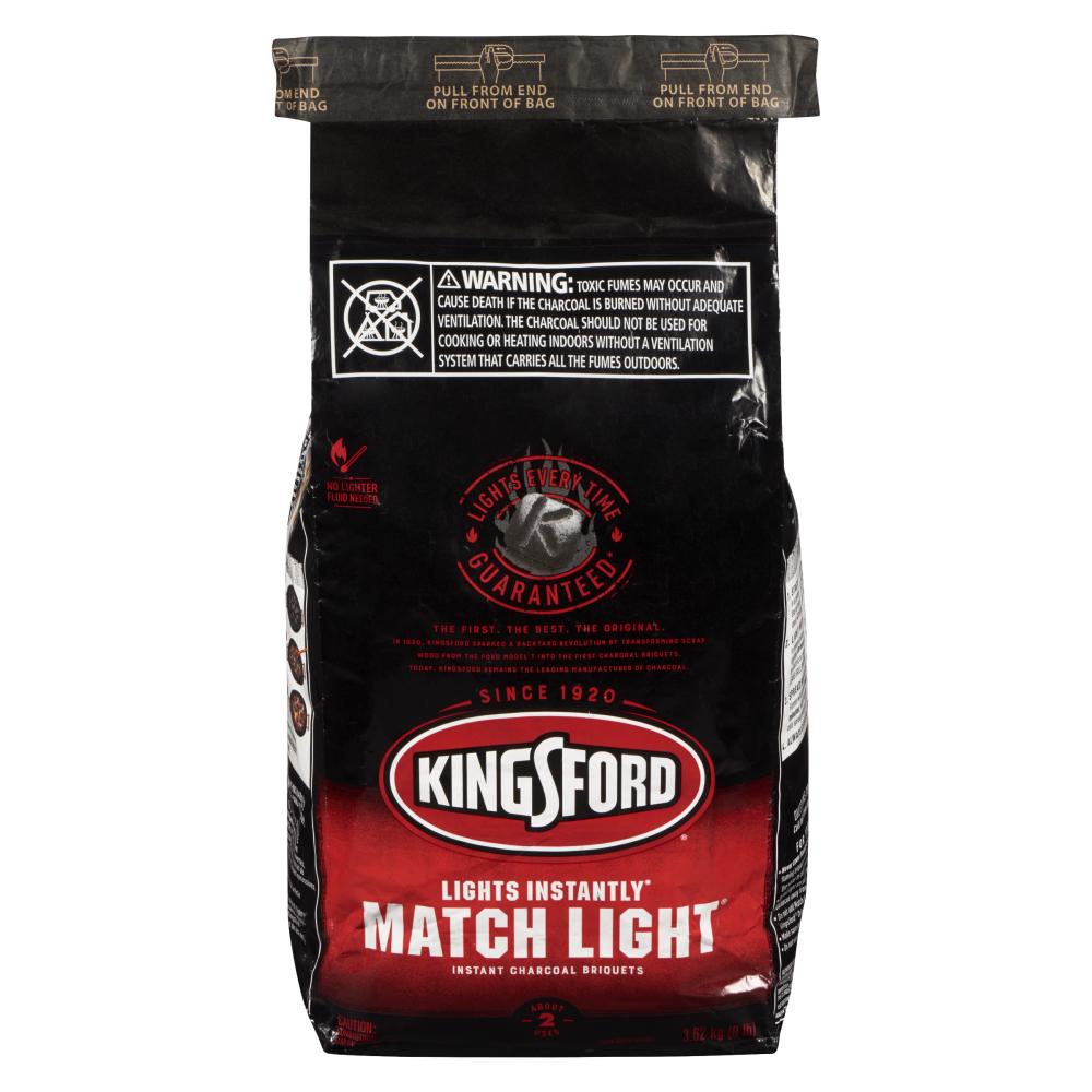 KINGSFORD MATCHES CHARCOAL, 6 X 3.628 KG