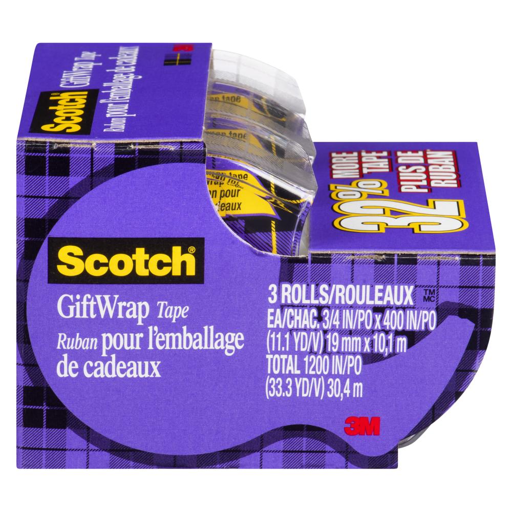 SCOTCH PACKAGING TAPE 311X OS, 24 X 1 UN