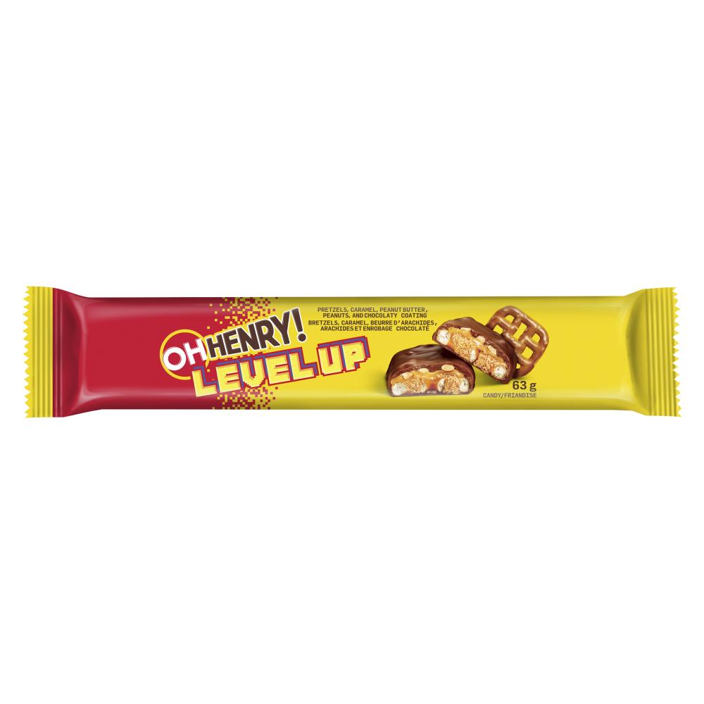 OHHENRY KING SIZE CHOCOLATE LEVEL UP, 18 X 63 G