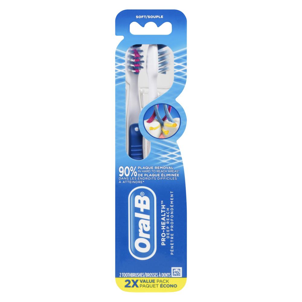 ORALB TOOTHBRUSH PH 40 SOFT, 6 X 2 UN