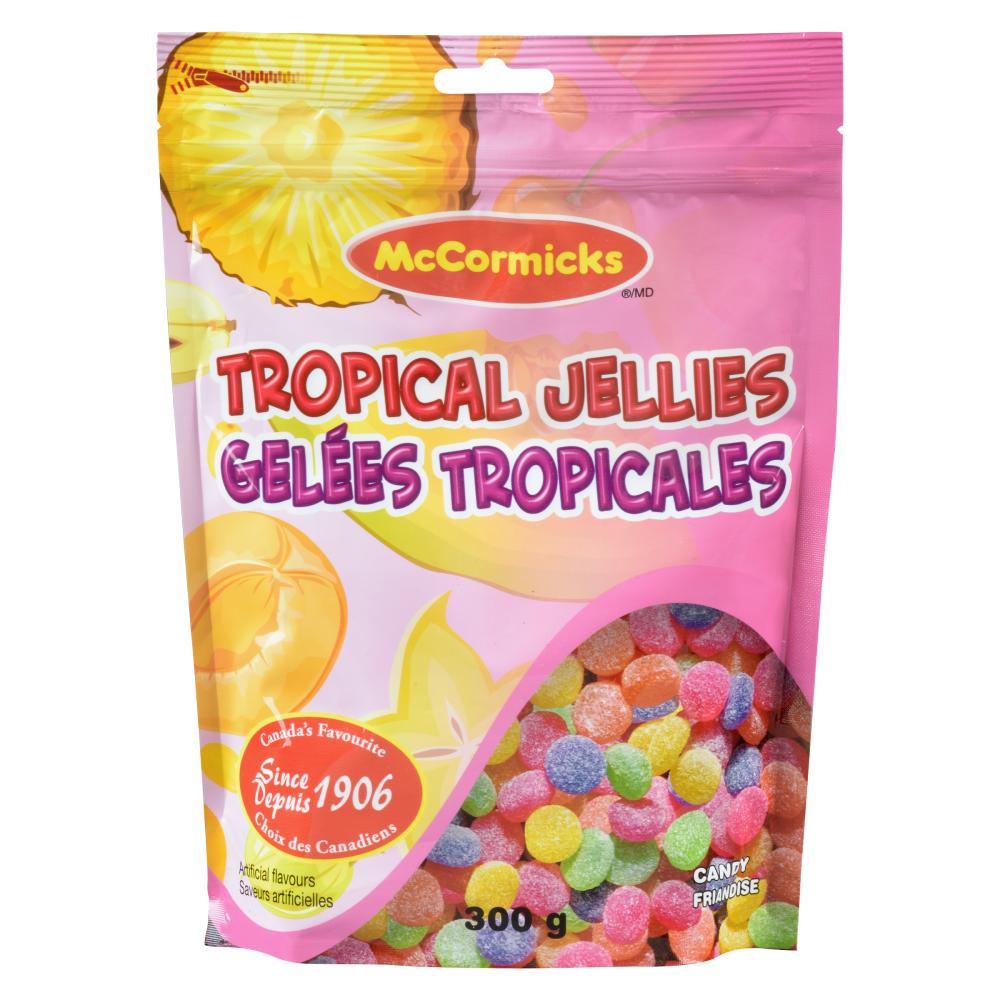 REGAL TROPICAL JUJUBES ZIP BAG, 12 X 300 G