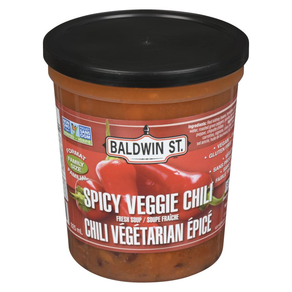 BALDWIN ST., VEGGIE CHILI - SPICY, 6 x 925 G