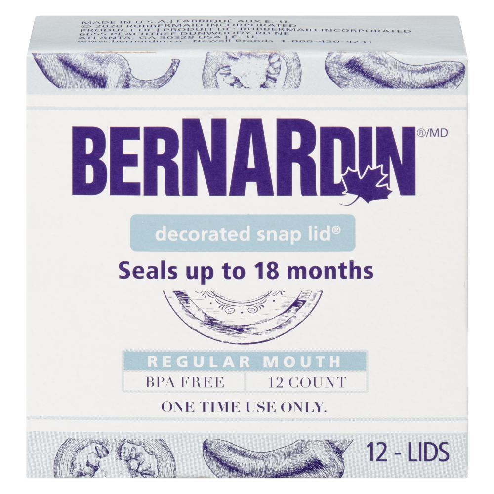 BERNARDIN DECORATED LID STAND, 24 X 1 UN