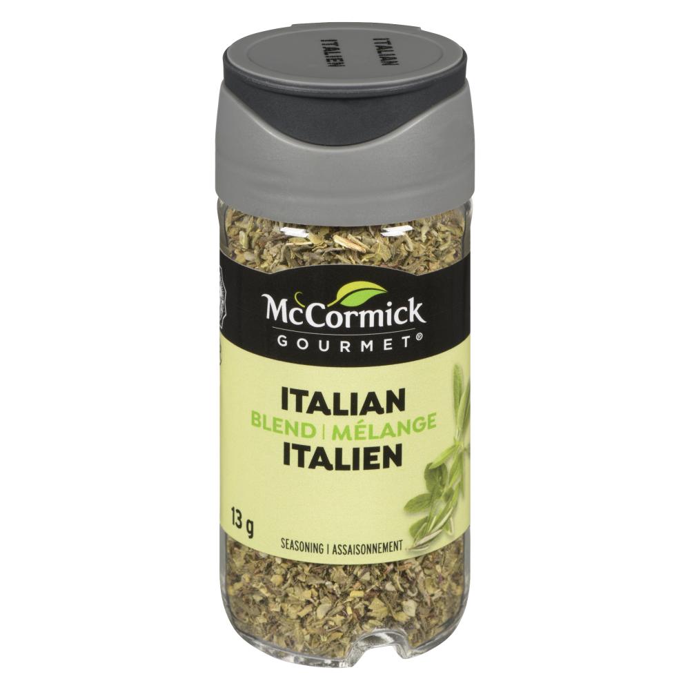 MCCORMICK GOURMET ITALIAN SEASONING, 6 X 13 G