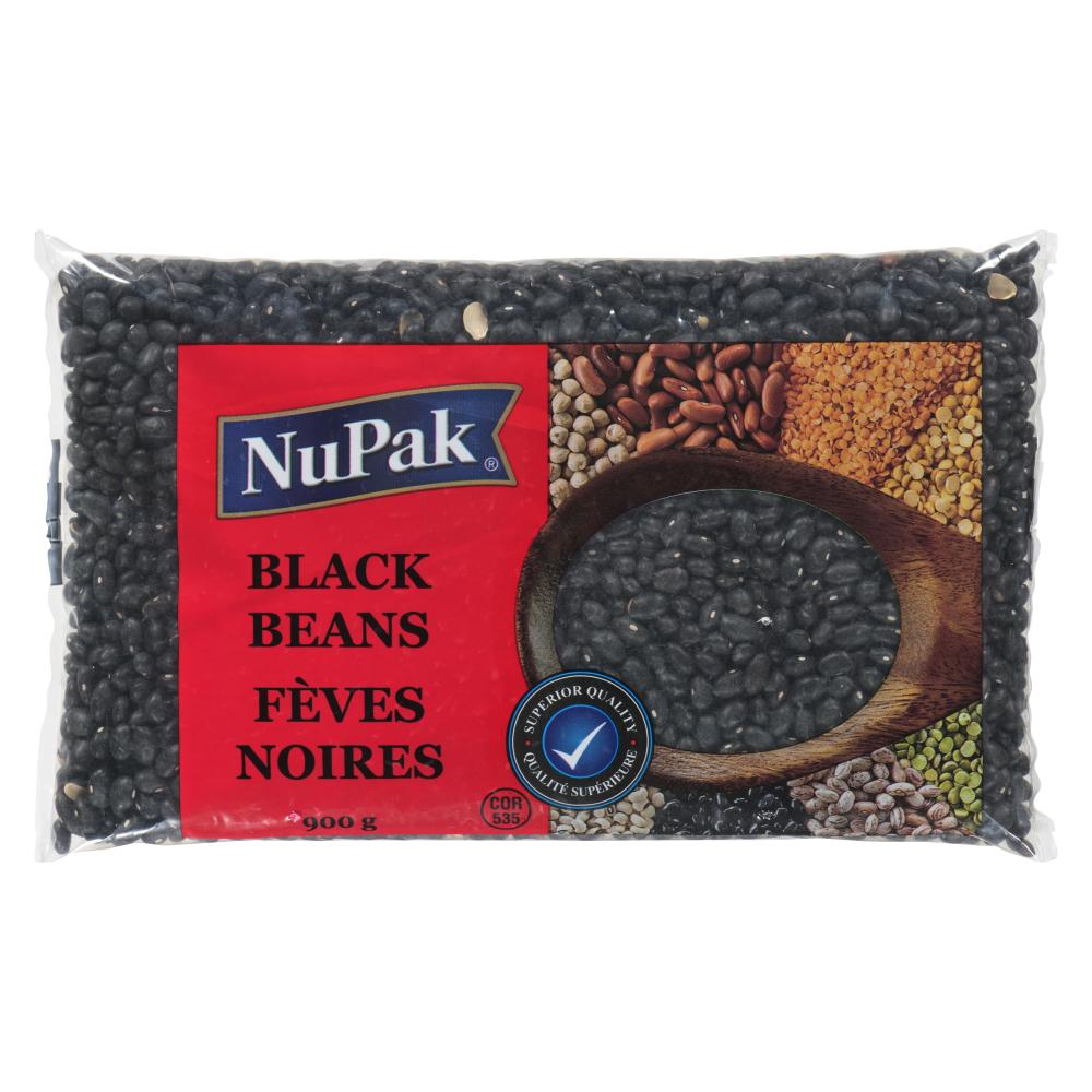 NUPAK BLACK BEANS, 12 X 900 G