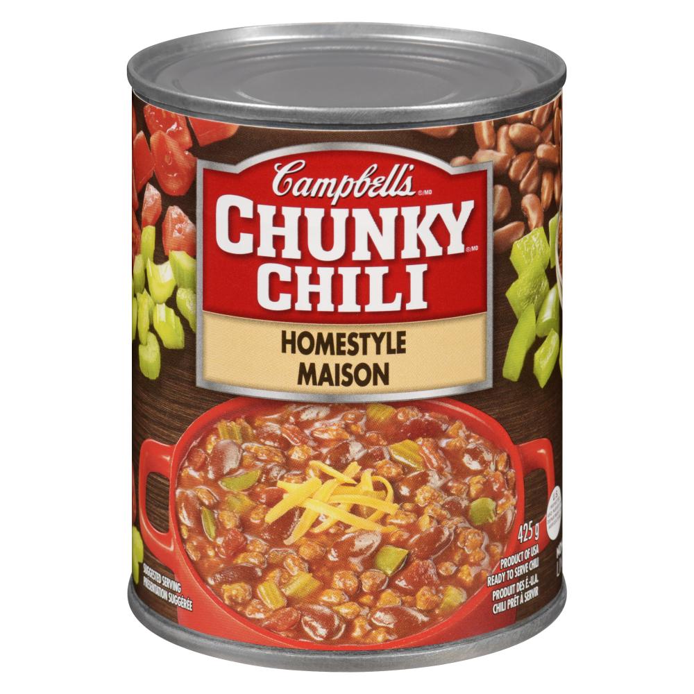 CAMPBELL HOMEMADE CHILI, 12 X 425 G