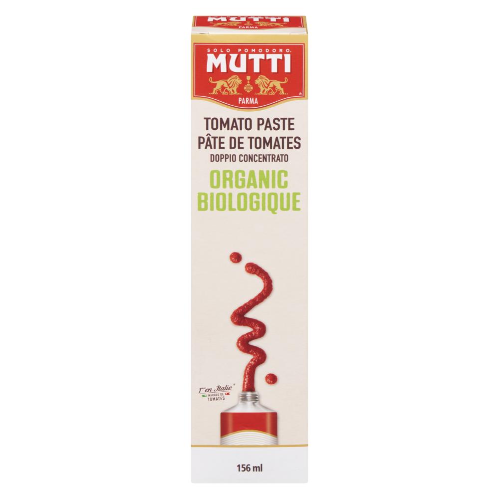 MUTTI ORGANIC TOMATO PASTE, 12 X 156 ML