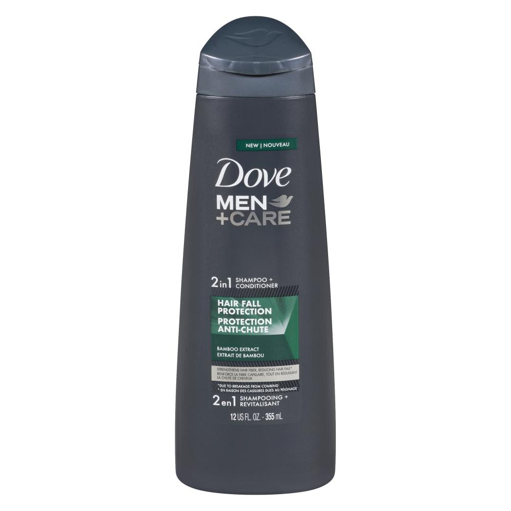 DOVE MEN SHAMPOO 2-IN-1 ENDURANCE, 6 X 355 ML