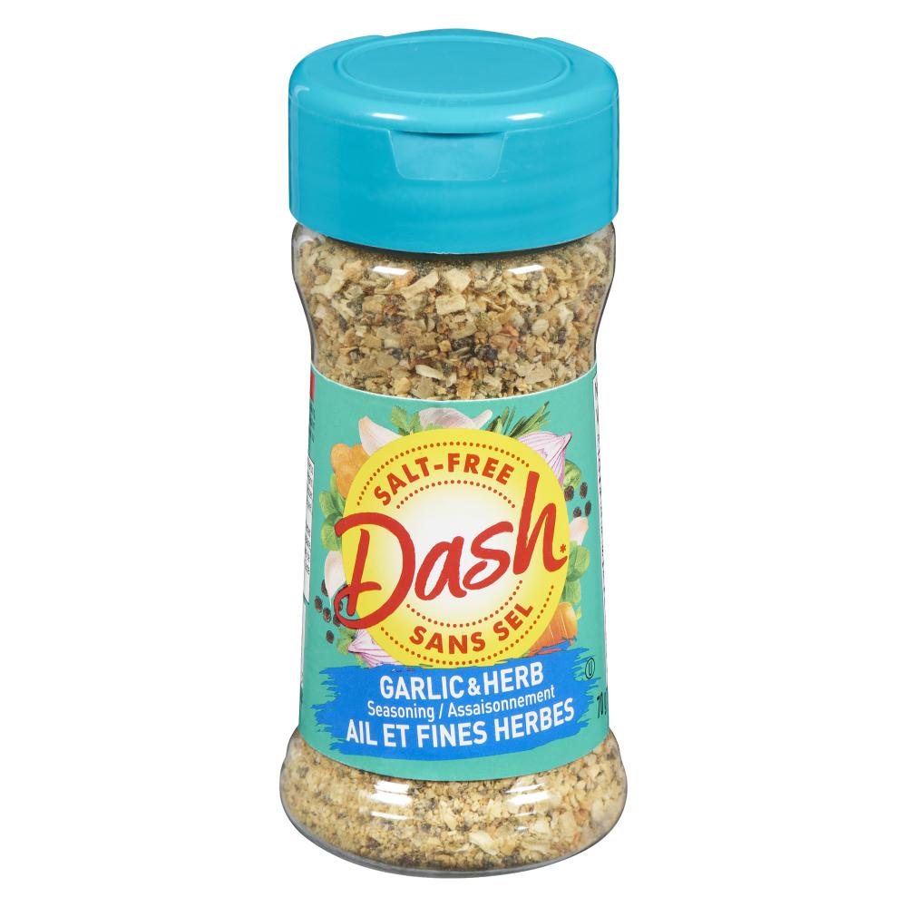 MRS. DASH GARLIC & HERB BLEND, 8 X 70 G