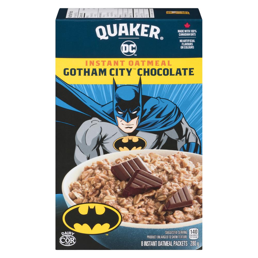 QUAKER CHOCOLATE GOTHAM CEREAL, 6 X 280 G