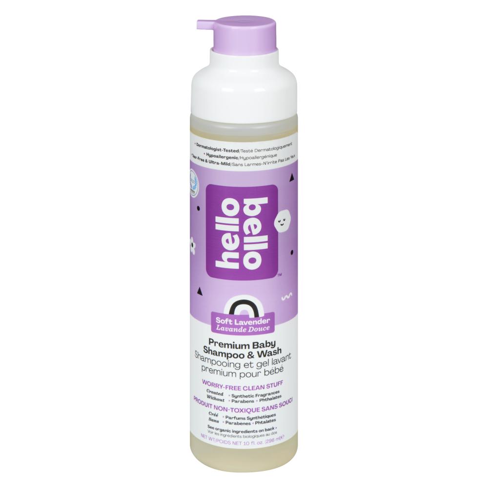 HELLOBELLO LAVENDER SHAMPOO, 6 X 296 ML