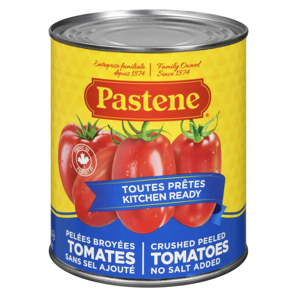 PASTENE CRUSHED TOMATOES, 24 X 796 ML