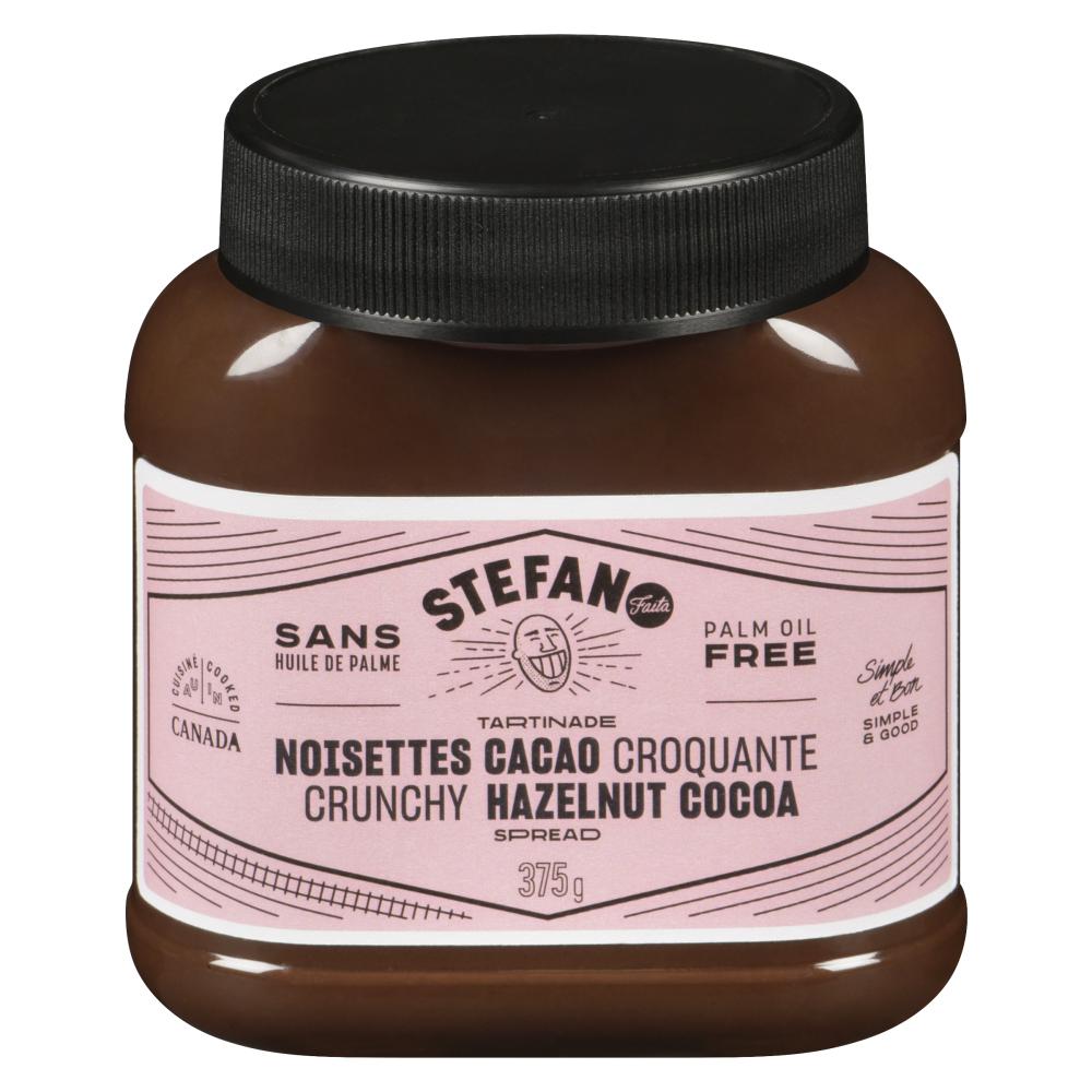 STEFANO CRUNCHY HAZELNUT SPREAD, 15 X 375 G