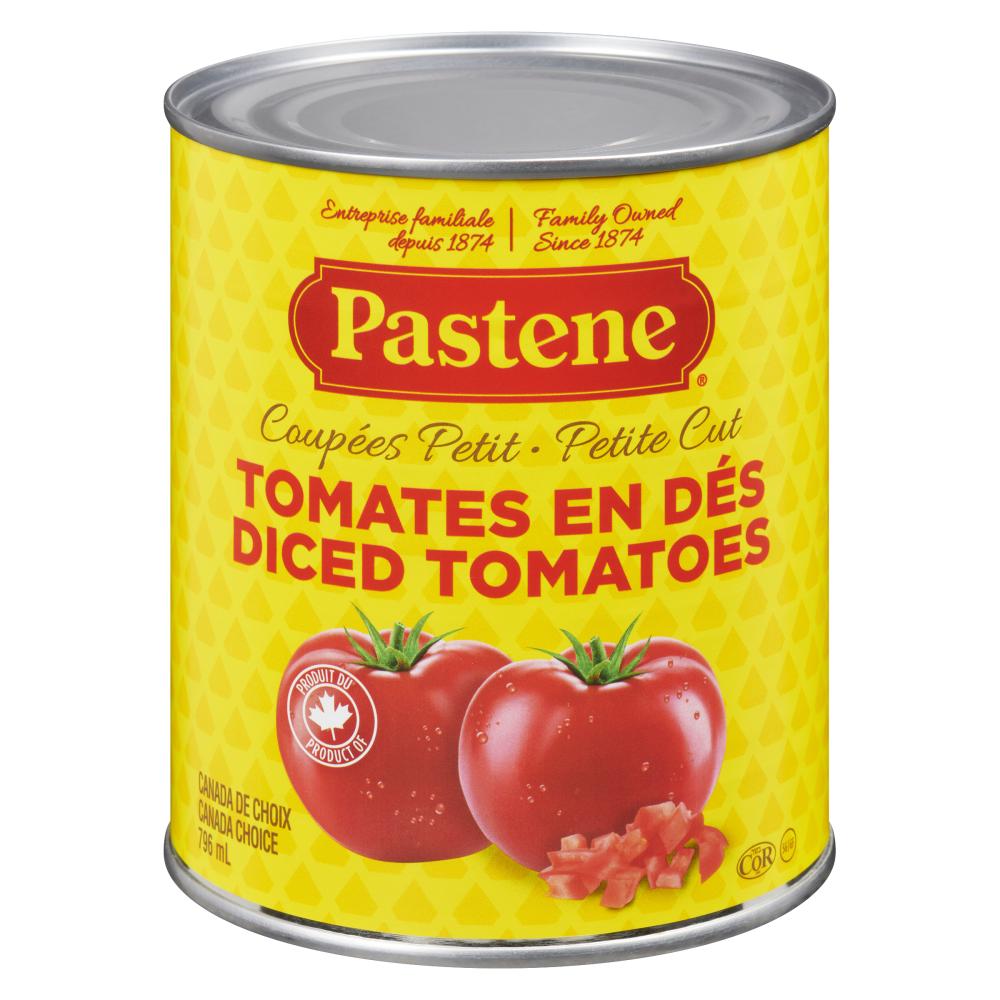 PASTENE SMALL CUT TOMATOES, 24 X 796 ML