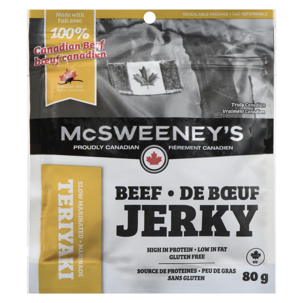 JERKY DE BOEUF - TERIYAKI MARIN, 12 X 80 G