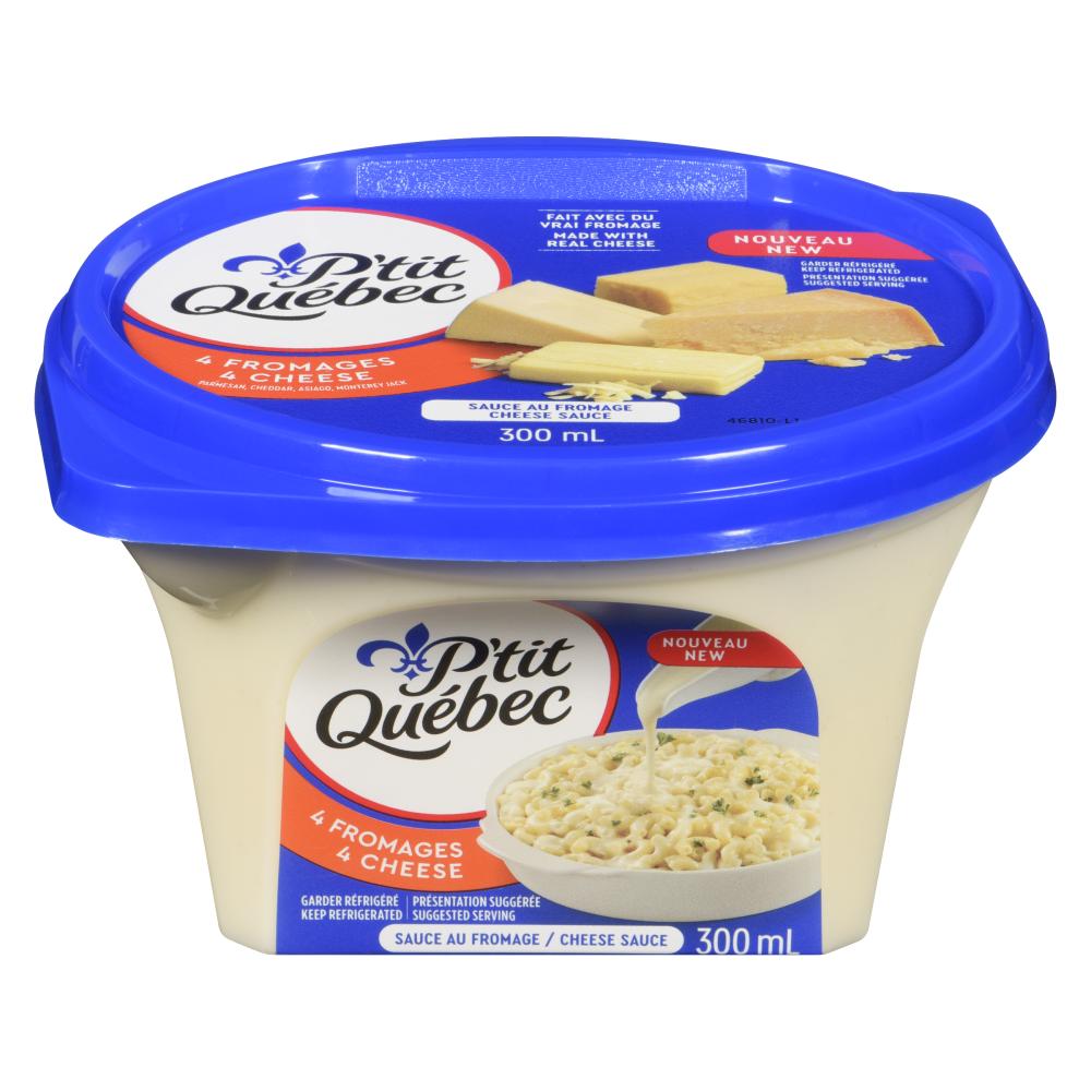 PTITQUEB 4-CHEESE SAUCE, 8 X 300 ML