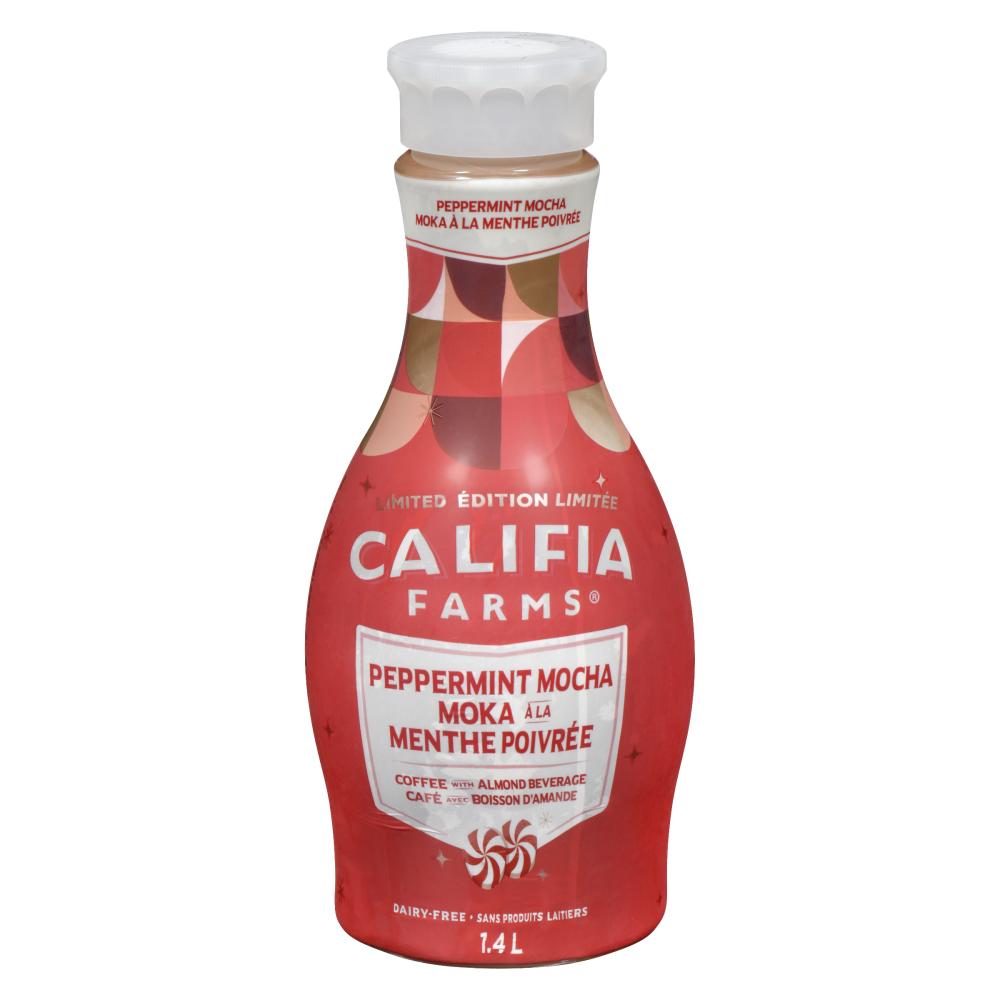 CALIFIA FARMS, PEPPERMINT MOCHA, 6 x 1.4L