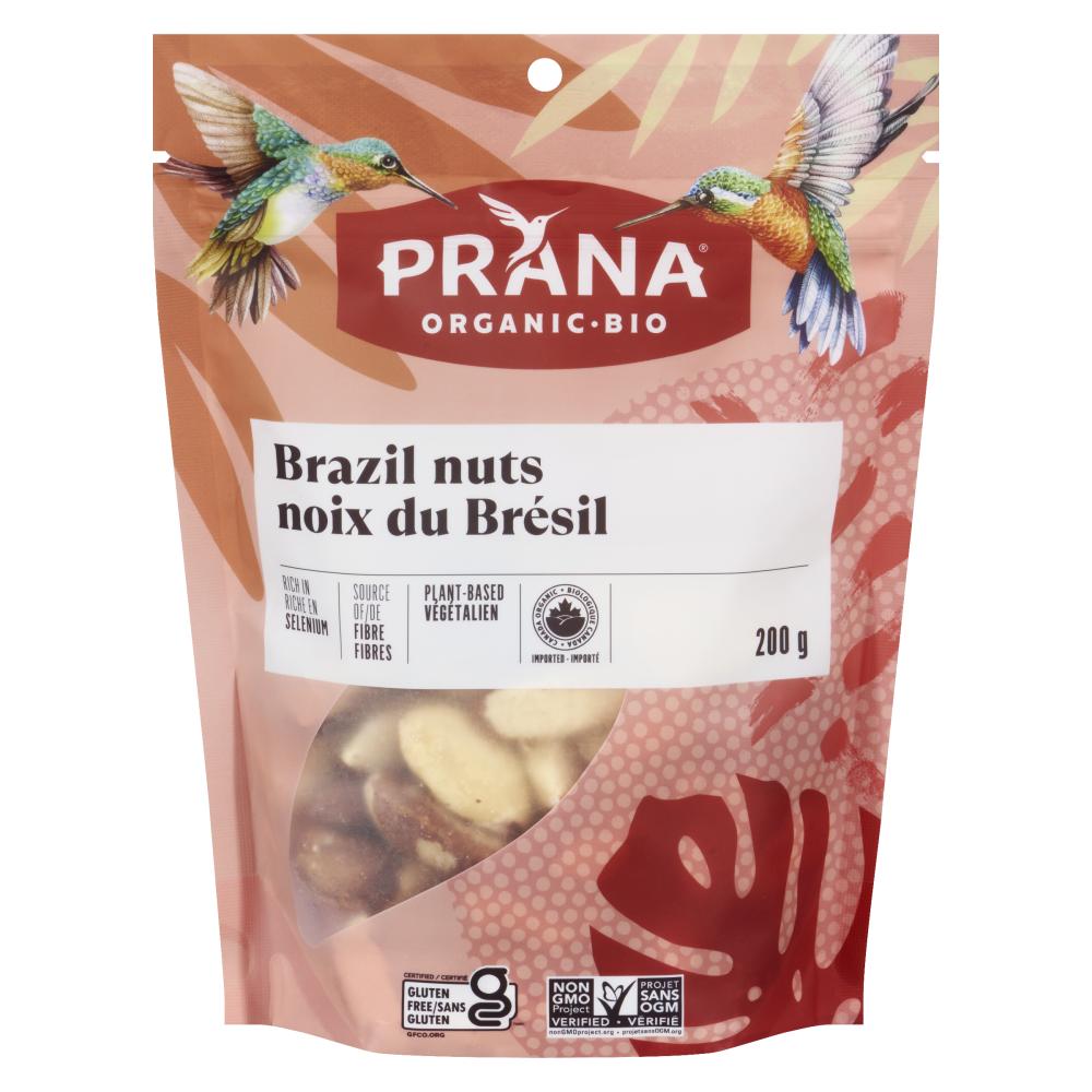 PRANA ORGANIC BRAZIL NUTS, 6 X 200 G