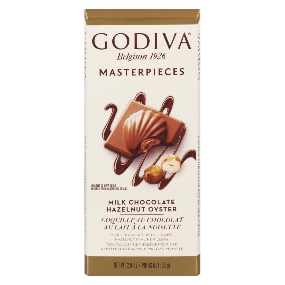 GODIVA MILK CHOCOLATE HAZELNUT OYSTER, 20 X 83 G