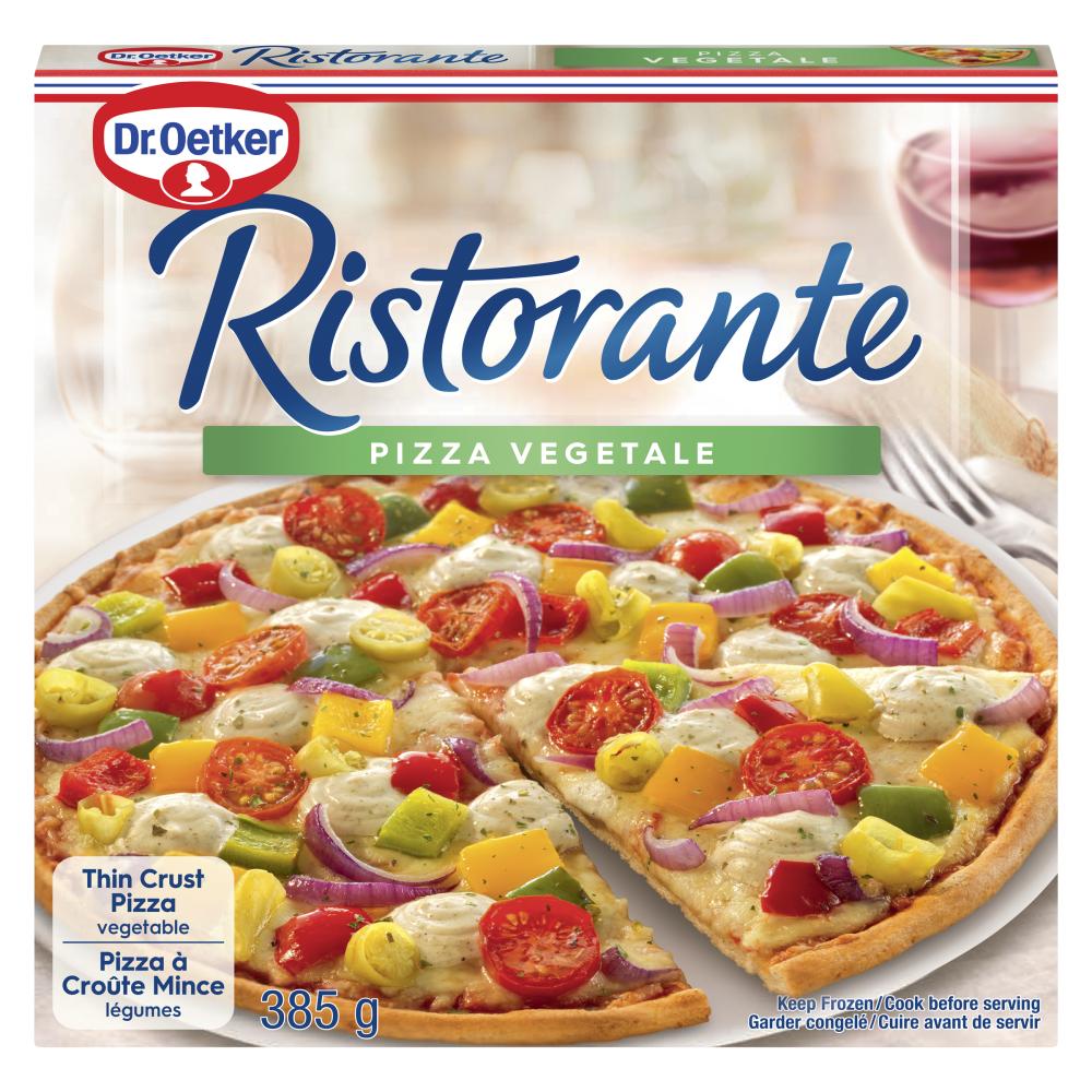 DROETKER PIZZA RISTORANTE VEGETARIAN, 7 X 385 G