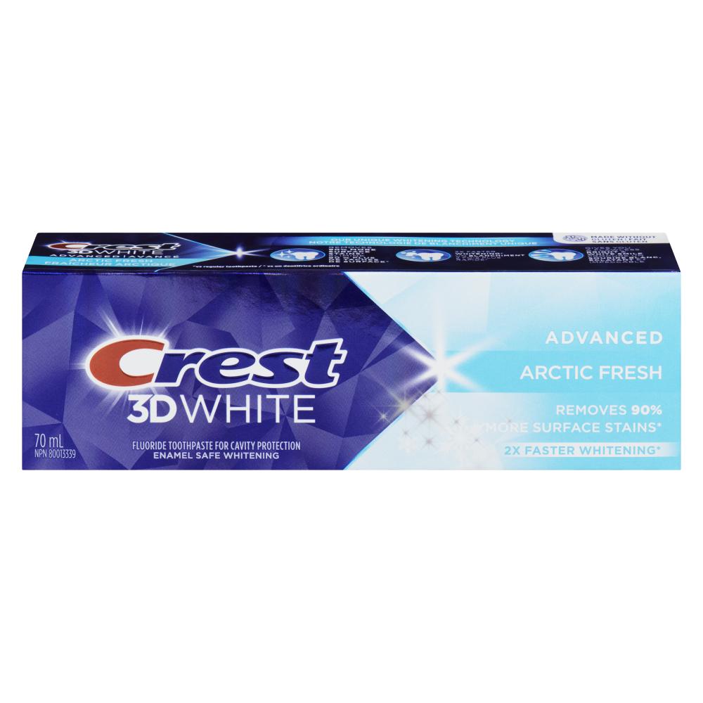 CREST 3D WHITE ADVANCED ARCTIC FRESH, 12 X 70 ML
