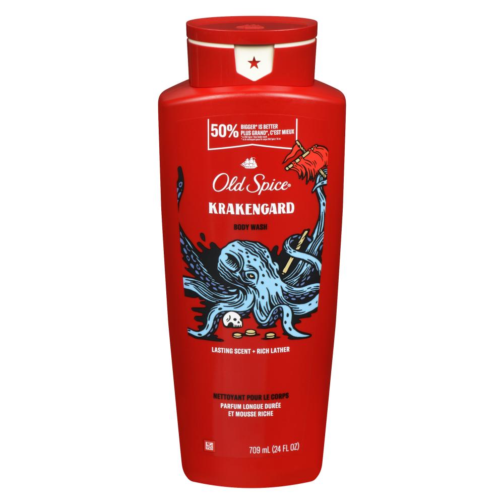 OLD SPICE SHOWER GEL KRAKENGARD, 4 X 709 ML