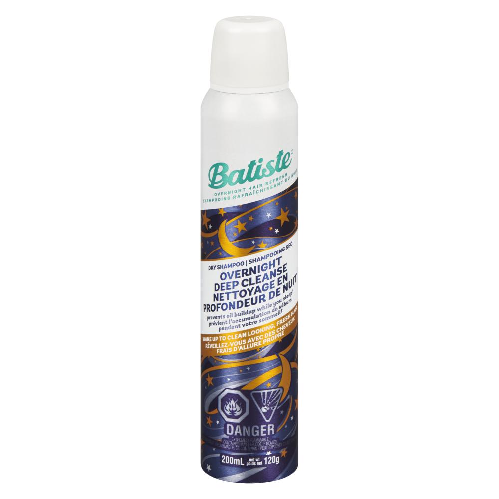 BATISTE DRY SHAMPOO PROFESSIONAL OVERNIGHT, 6 X 200 ML