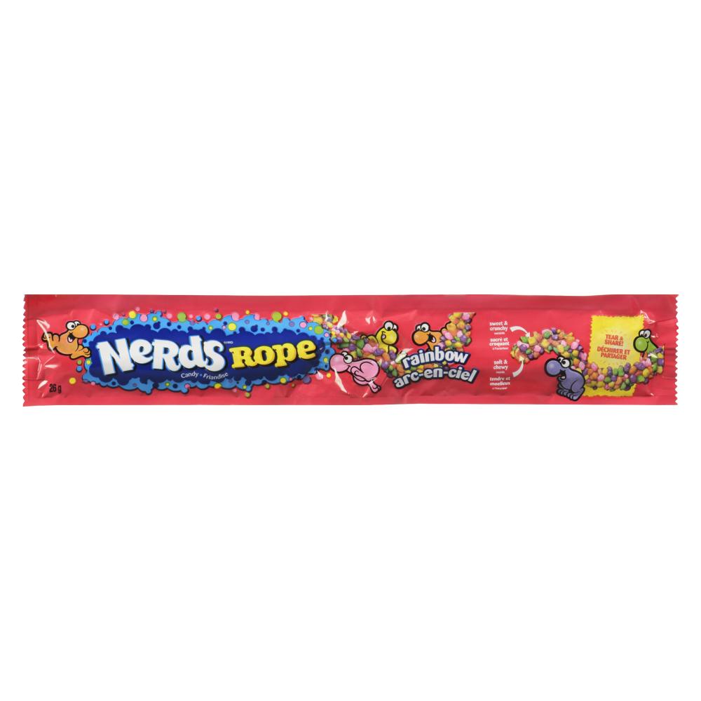 NERDS ROPE RAINBOW BONBONS, 24 X 26 G