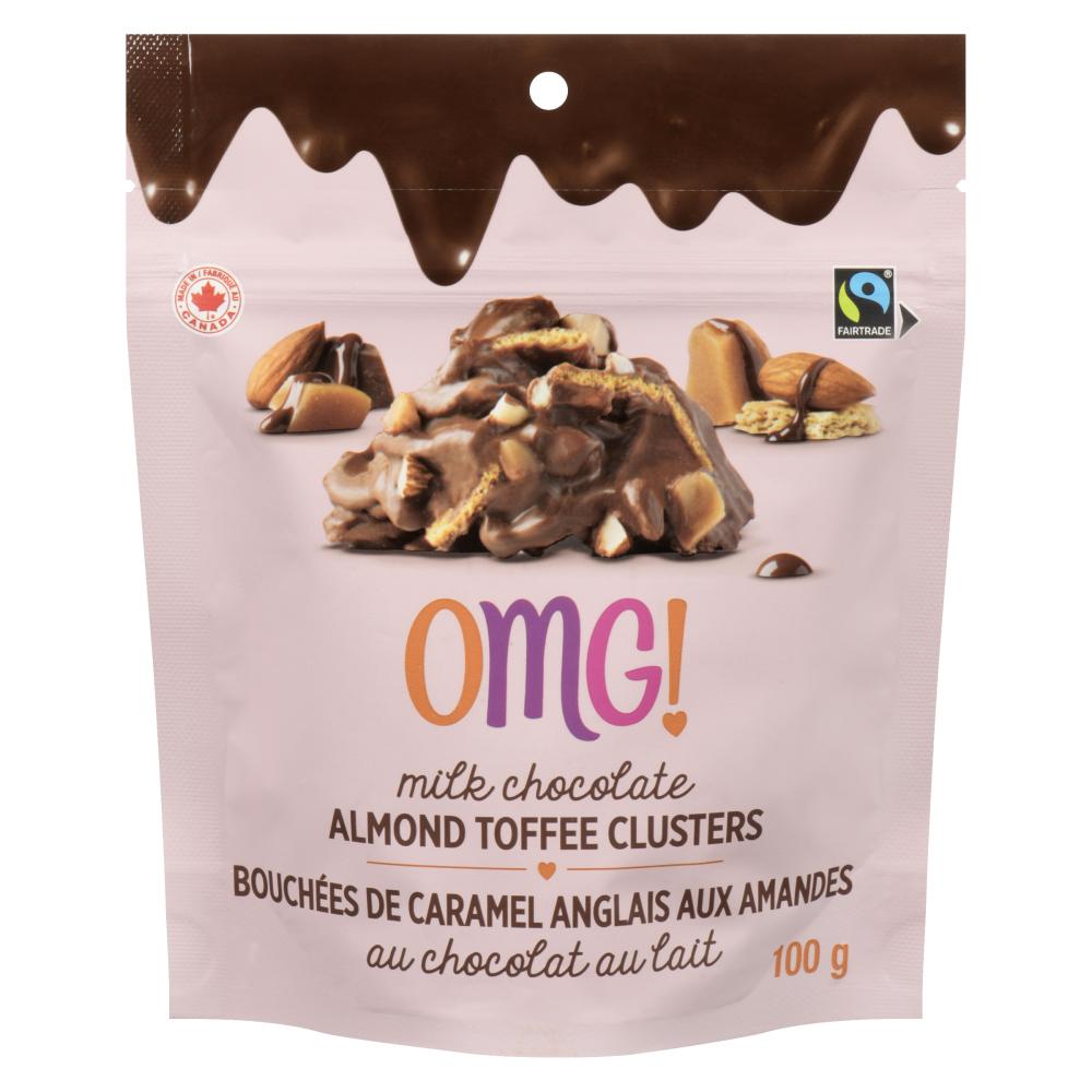 OMGS MILK CHOCOLATE BITES, 12 X 100 G