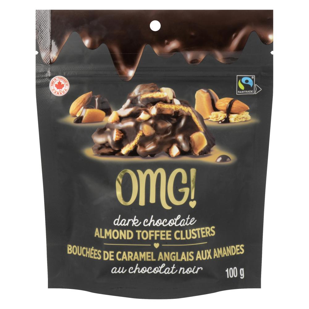 OMGS DARK CHOCOLATE BITES, 12 X 100 G