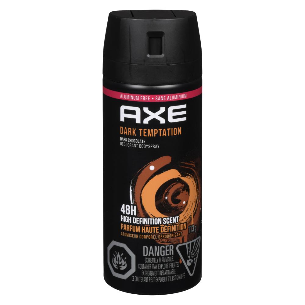 AXE DEODORANT DARK TEMPTATION SPRAY, 12 X 113 G