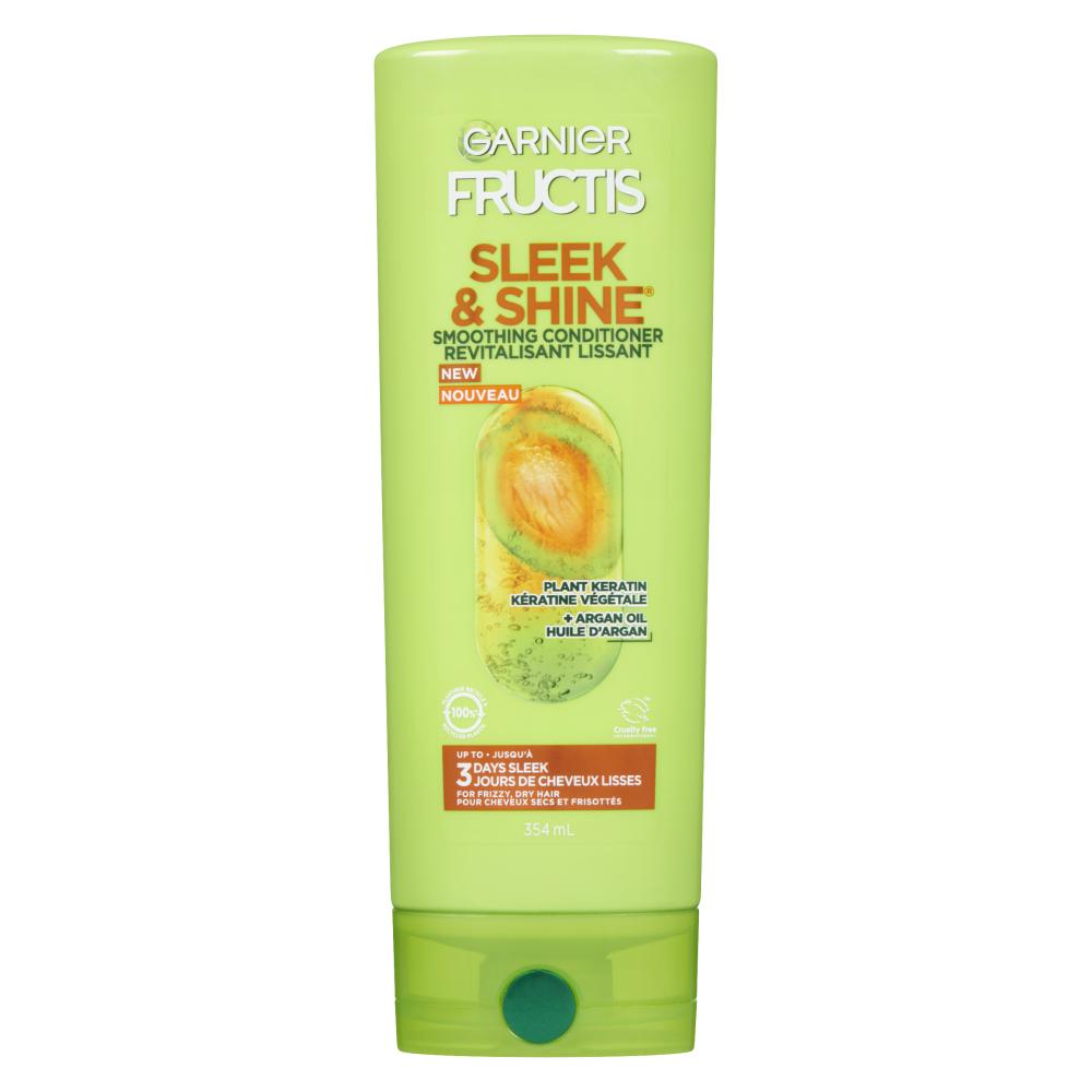 GARNIER FRUCTIS SLEEK & SHINE REVITALIZING CONDITIONER, 6 X 354 ML