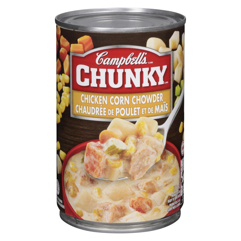 CAMPBELL CHUNKY CREAMY CHICKEN SOUP, 12 X 515 ML