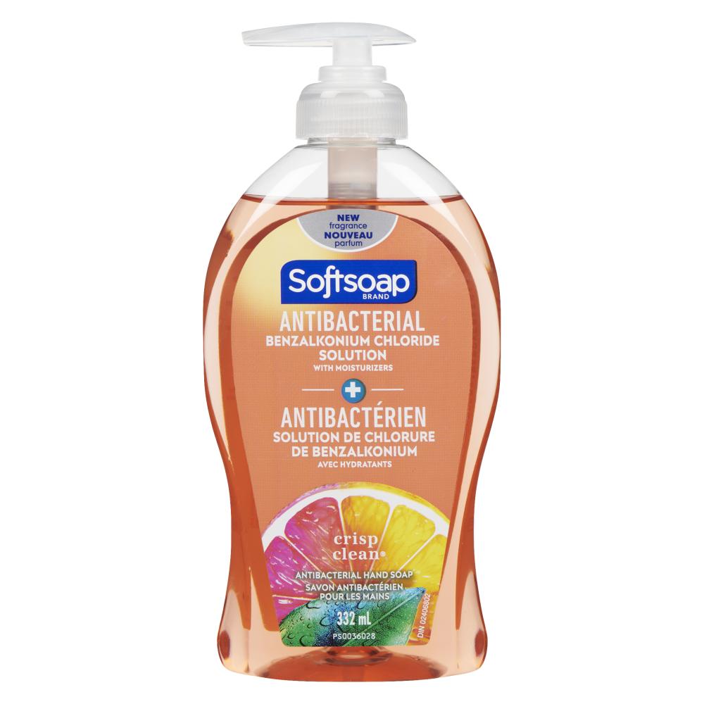 SOFTSOAP ANTIBACTERIAL CLEAN FRESH, 6 X 332 ML