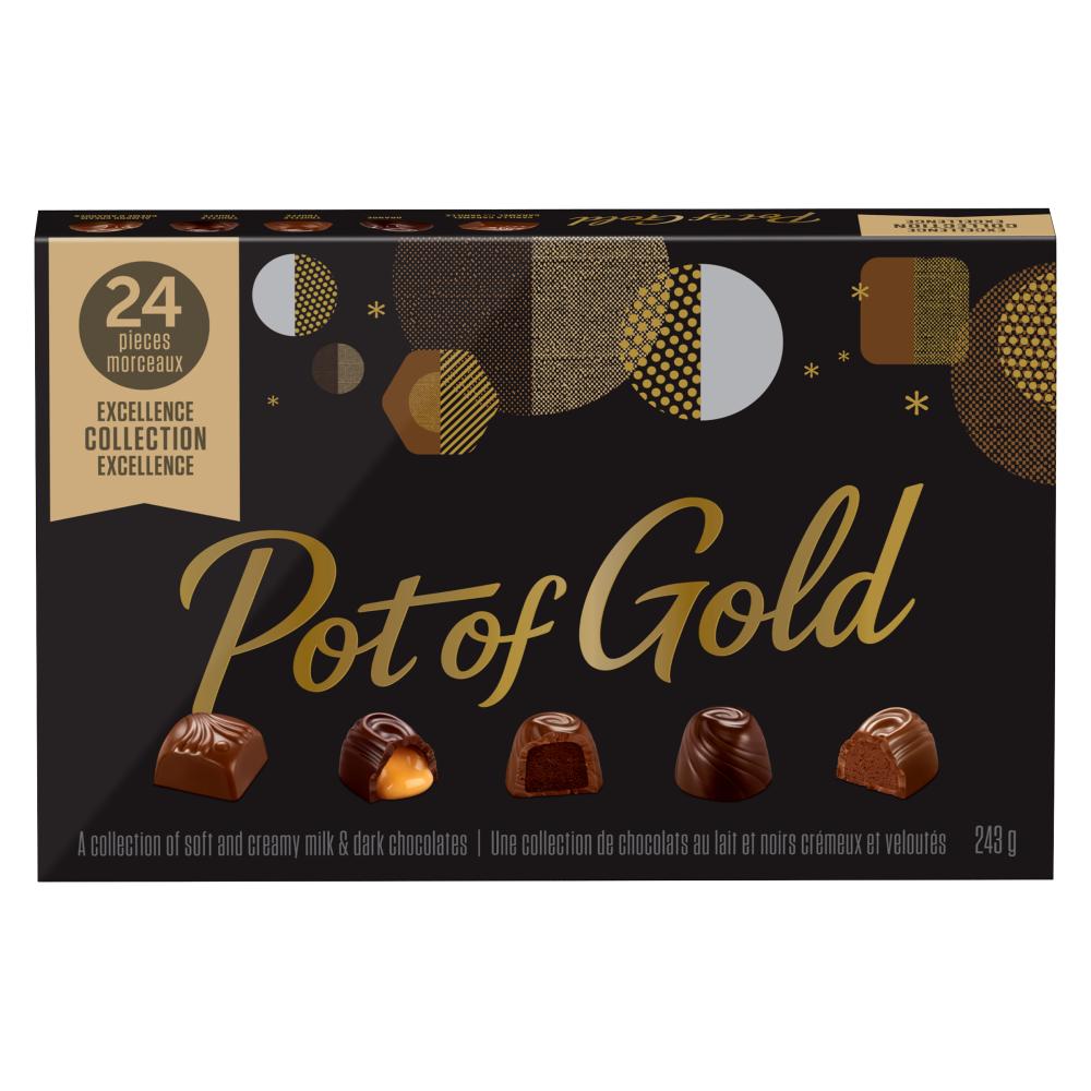 HERSHEY'S POT OF GOLD ASSORTED EXCELLENCE, 20 X 243 G