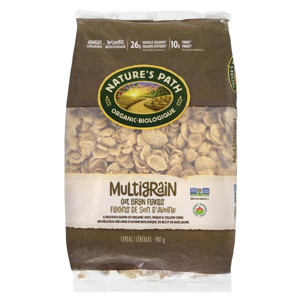 NATURE'S PATH EARTH-FRIENDLY BAG OAT BRAN ORGANIC, 6 X 907 G
