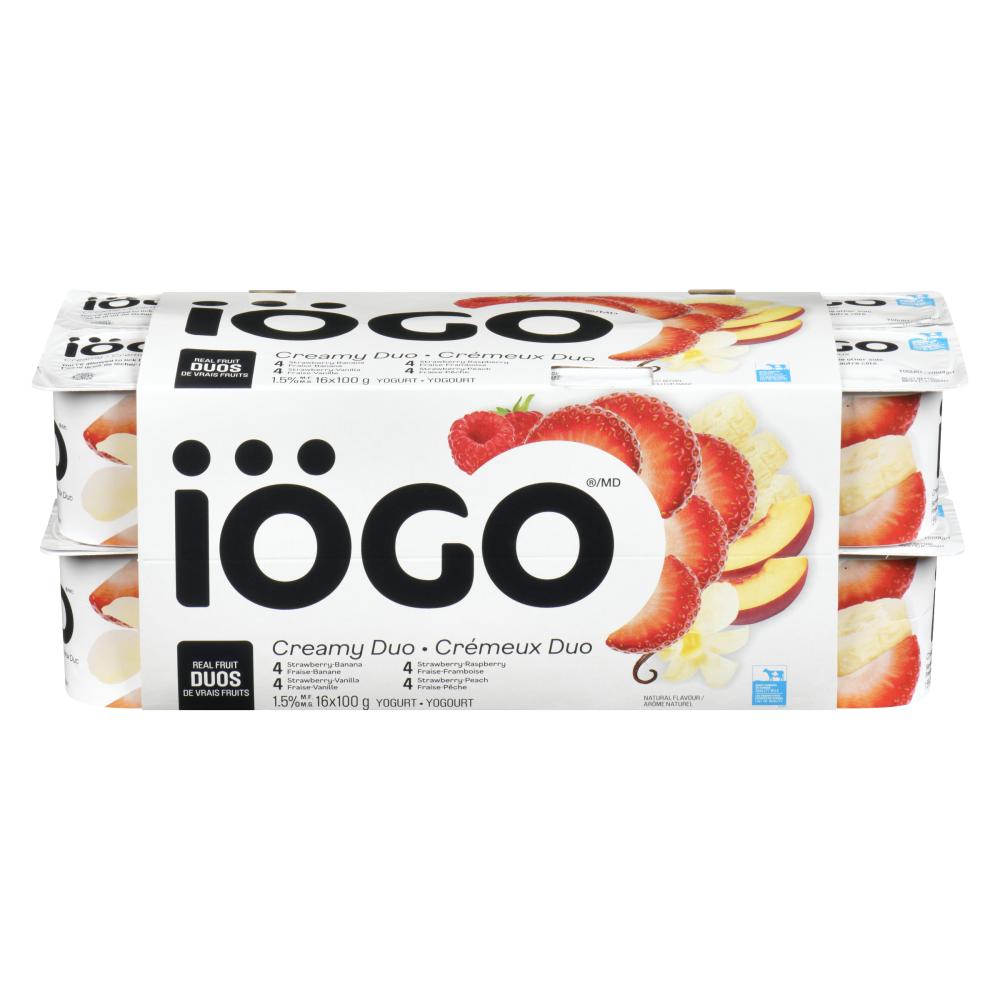 IÖGO STRAWBERRY DUO, 3 X 16 X 100 G