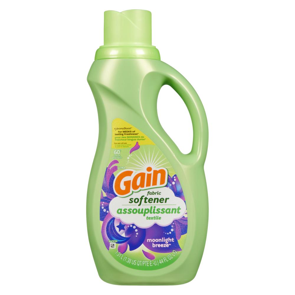 GAIN REHAUSSEUR LINGE LIQUIDE MOONLIGHT, 6 X 1.31 L