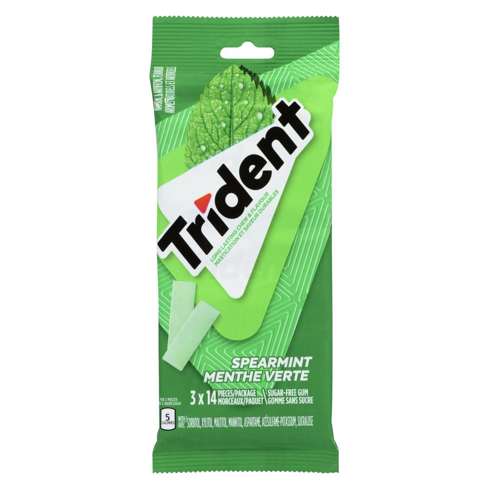 TRIDENT SLB SPEARMINT, 20 X 3 UN