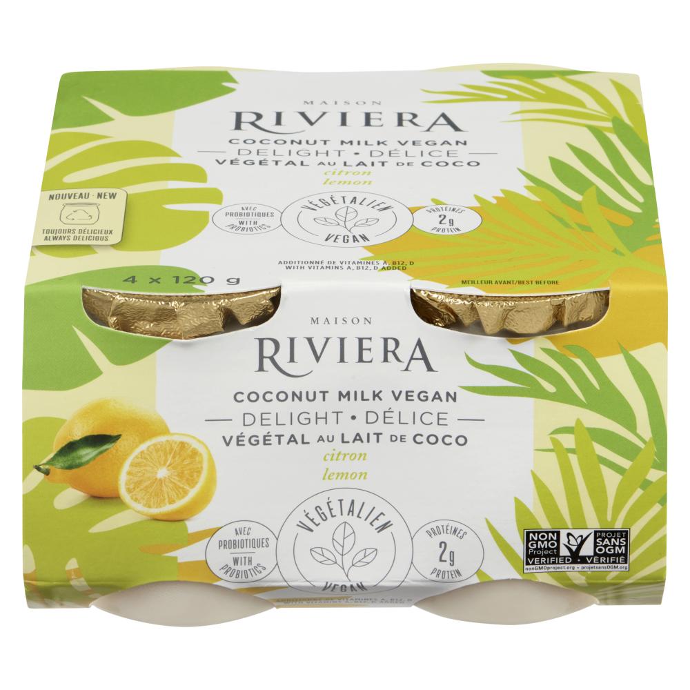 RIVIERA VEGEDELIC LEMON COCONUT, 6 X 480 G