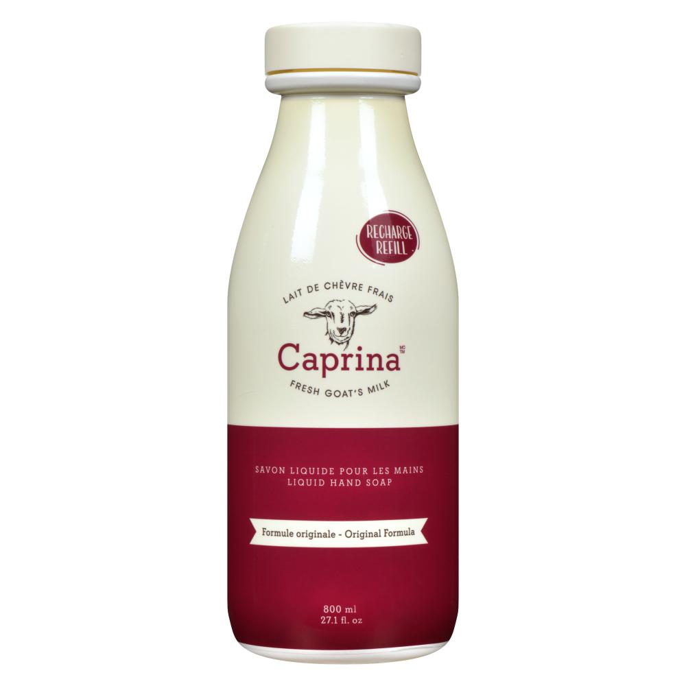 CAPRINA ORIGINAL LIQUID SOAP, 6 X 800 ML