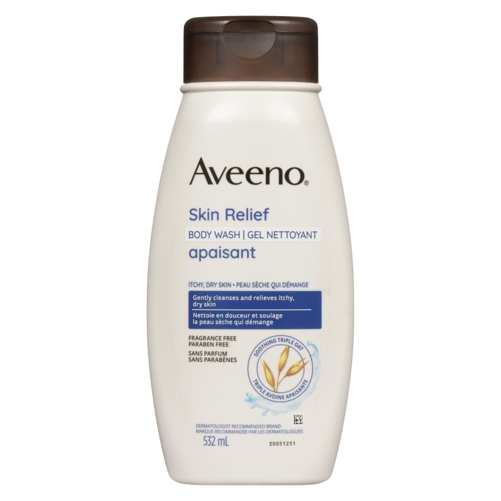 AVEENO SOOTHING SHOWER GEL, 3 X 532 ML
