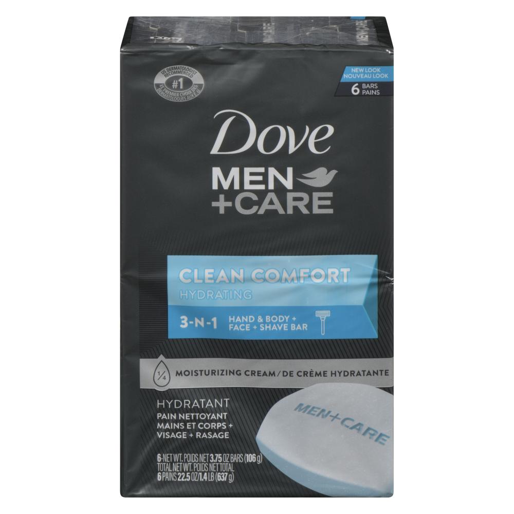 DOVE MEN+CARE COMFORT PROTECT SOAP, 12 X 637 G