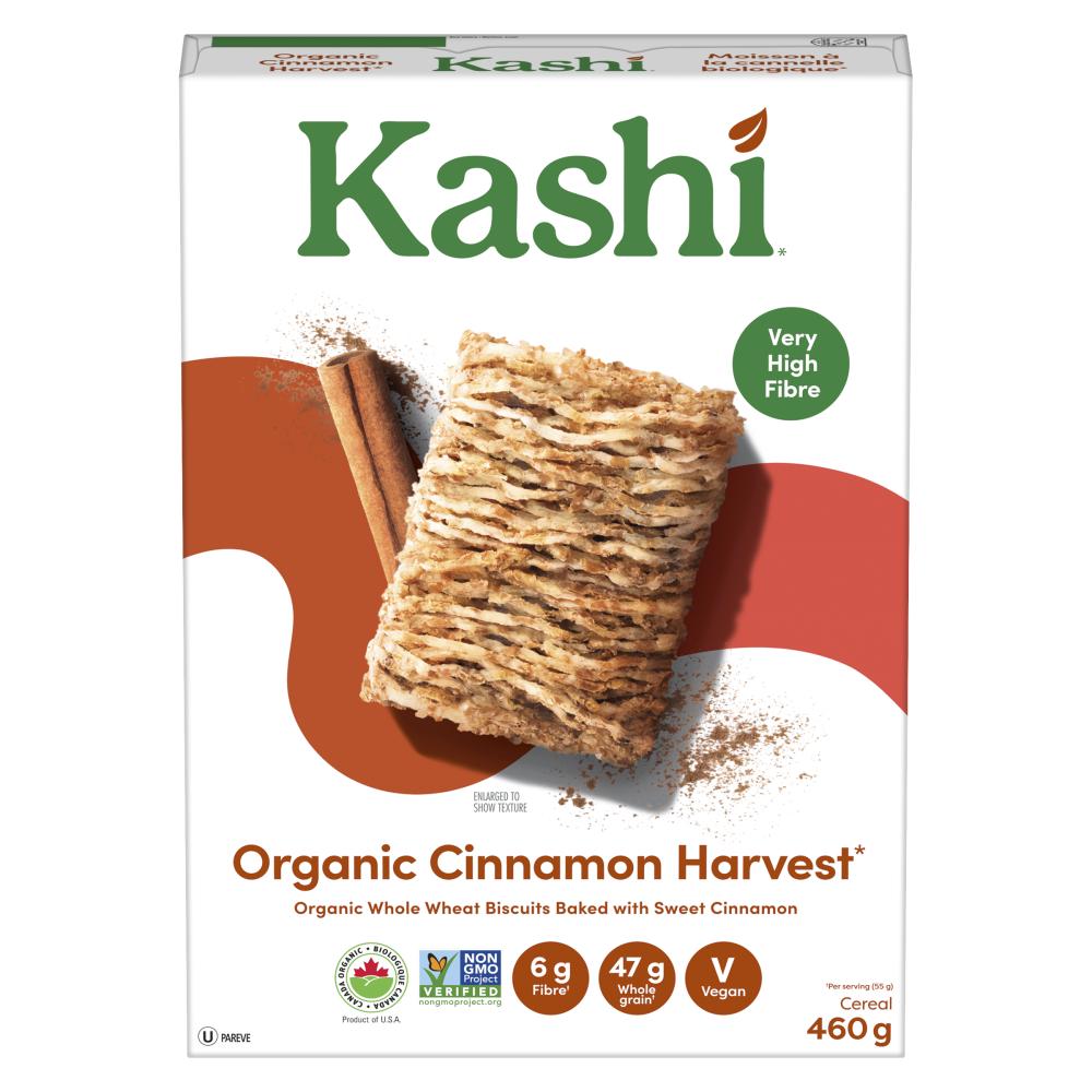KASHI, KASHI CINNAMON HARVEST OR, 12 x 460 G