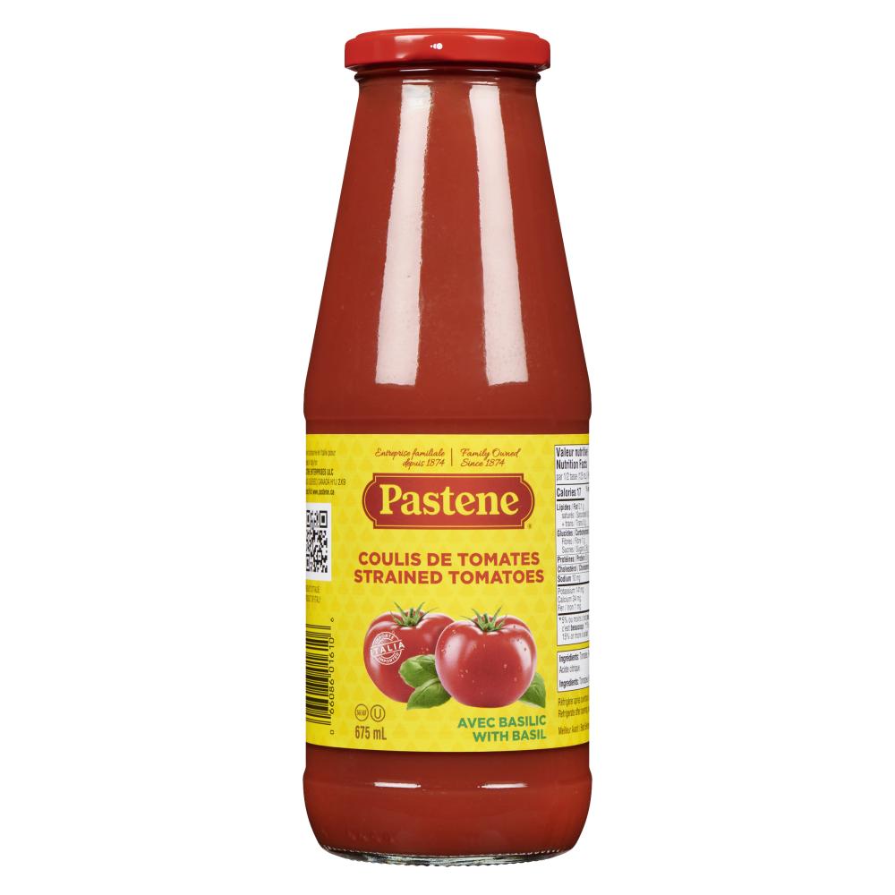 PASTENE ITALIAN TOMATO PUREE, 12 X 675 ML
